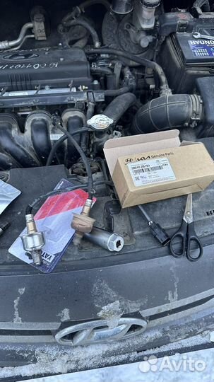 Датчик кислорода на hyundai solaris 2