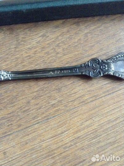 Подарочный набор посеребряные чайные ложки+