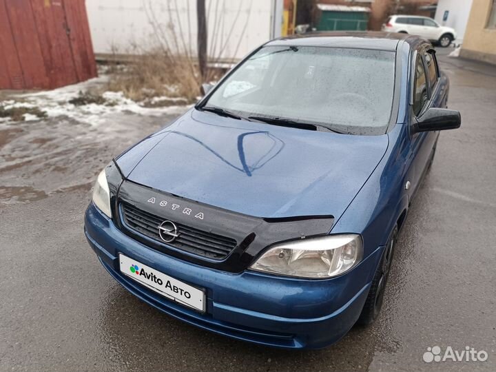 Opel Astra 1.4 МТ, 2004, 213 532 км