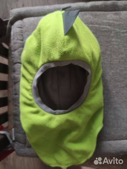 Бронь до 16.10Шапка шлем зимний Флисовичок 46-48