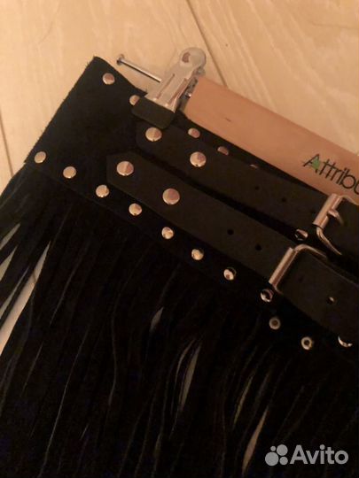 Пояс с бахромой