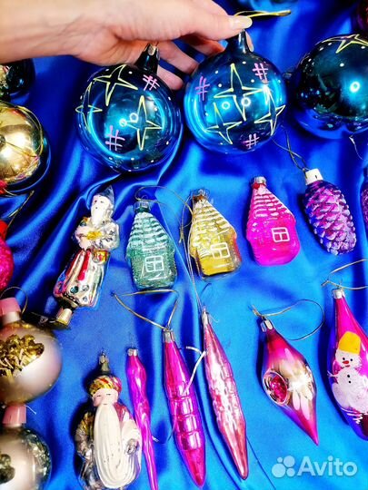 Елочные игрушки СССР