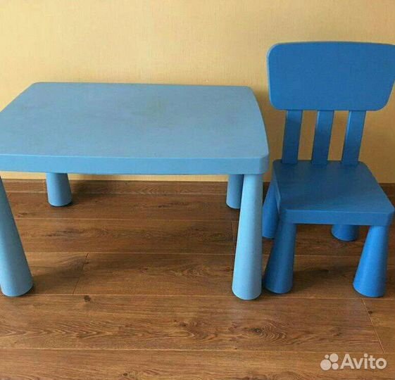 Детский стол маммут икеа (mammut IKEA)
