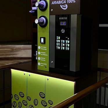 Кофейня самообслуживания/франшиза готовый бизнес