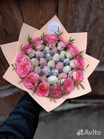 Вкусные клубничные наборы в шоколаде (91)