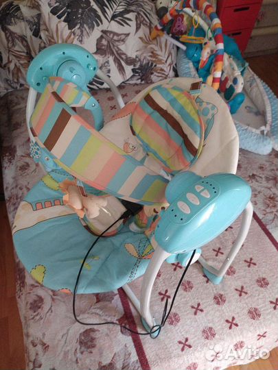 Детские качели электрические