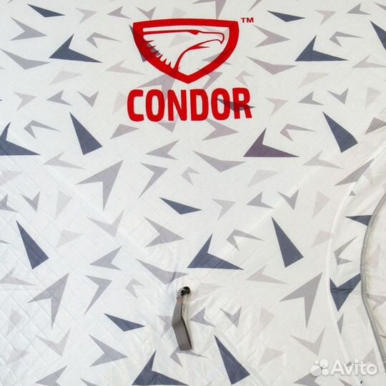 Палатка зимняя утепленная куб Condor 240х240