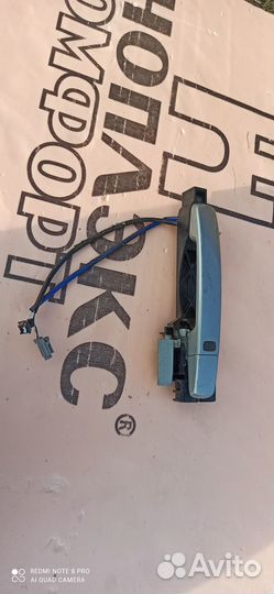 Наружняя ручка вод. двери ниссан кашкай/дуалис j10