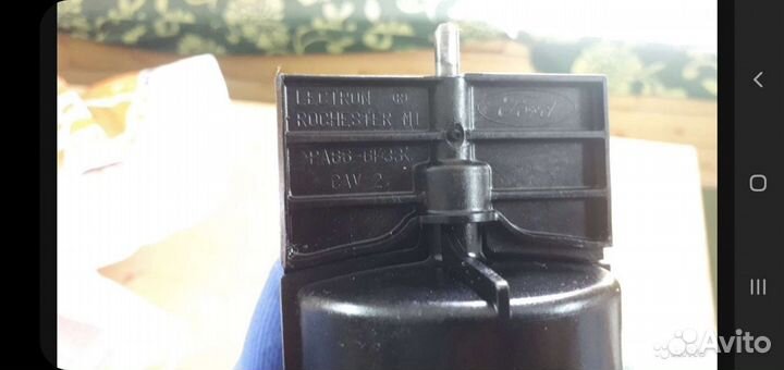 Клапан впускного коллектора нижний Ягуар/Форд