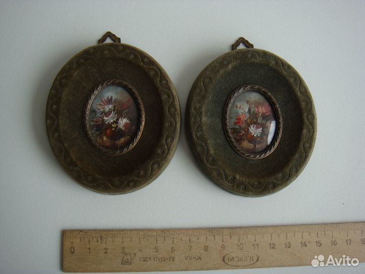 Миниатюра (Италия 1920г.) и Микромозаика