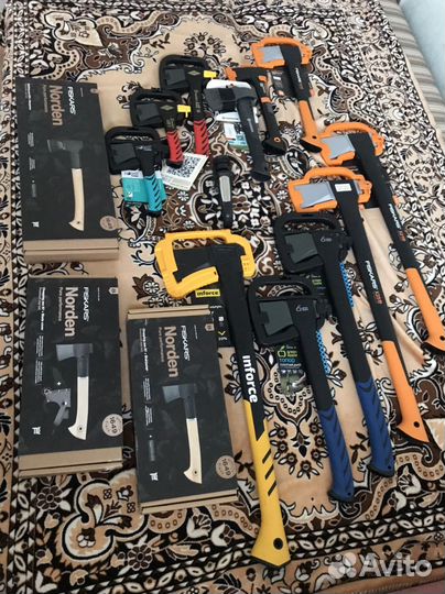 Топор для туриста fiskars и другие