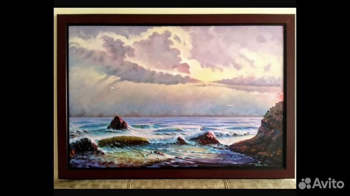 Картина маслом на холсте пейзаж