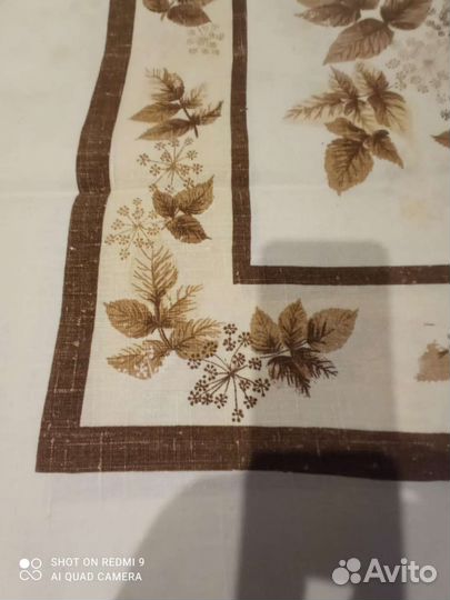 Льняные скатерти СССР б/у
