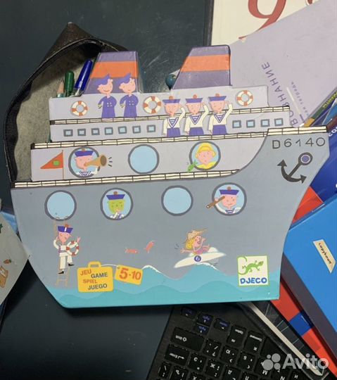 Игра морской бой Djeco резерв