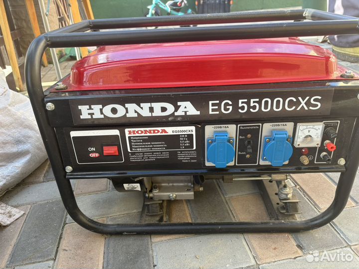 Генератор honda eg 5500cxs