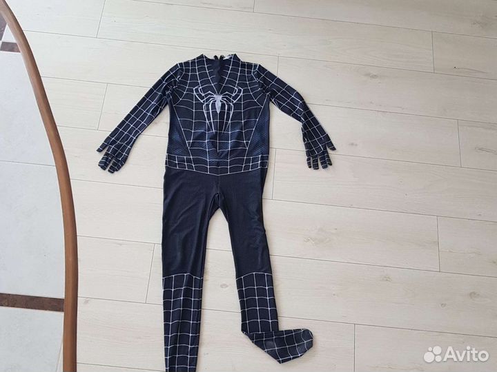 Костюм человек-паук черный