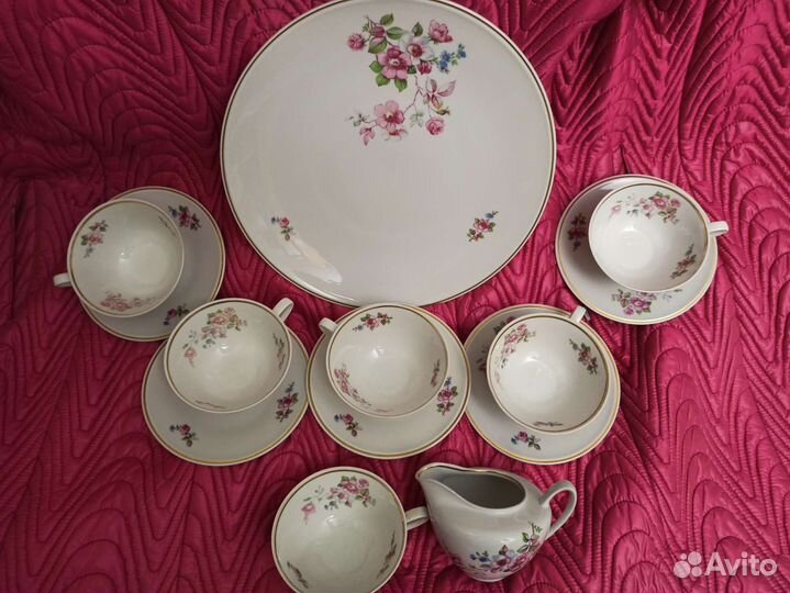 Сервиз столовый, чайный, гдр, Чехословакия, Weimar