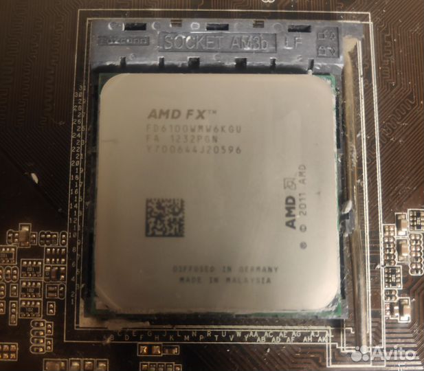 Материнская плата с процессором amd