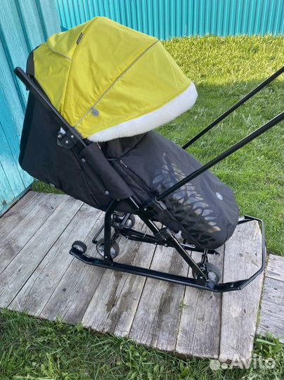 Детские зимние санки