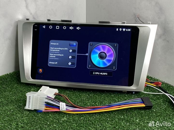 Магнитола на toyota camry 40 2006-2011 арт812