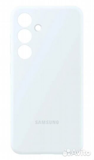 Чехол Silicone Case для Samsung S24 белый