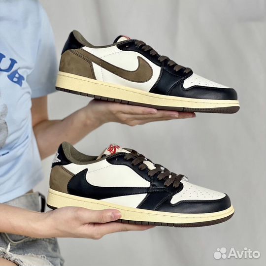 Nike Air Jordan 1 Low Travis Scott Black&Brown