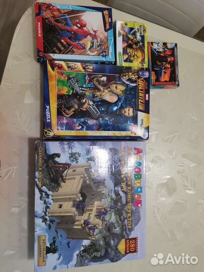 Конструктор и пазлы