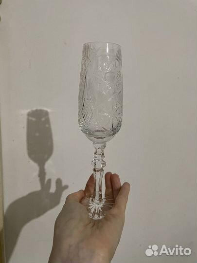 Хрустальные фужеры бокалы СССР