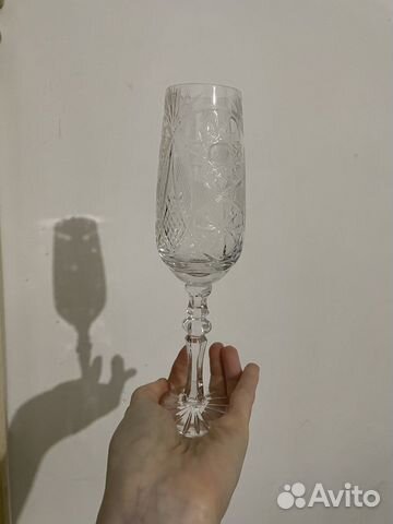 Хрустальные фужеры бокалы СССР