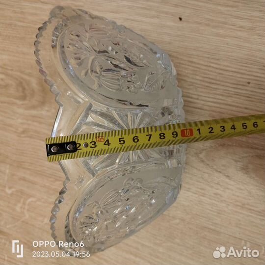 Ваза хрустальная большая СССР