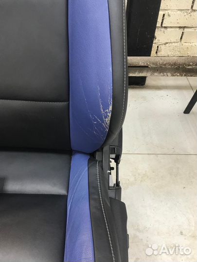 Сиденья кожаные Lexus ES 350 перетяжка
