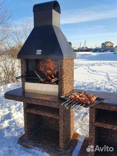 Модульные барбекю комплексы