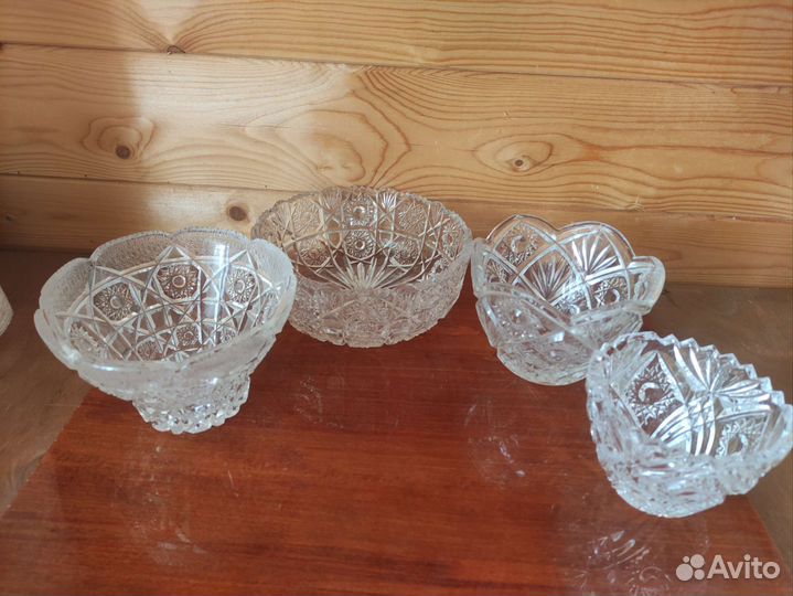 Хрустальная посуда СССР