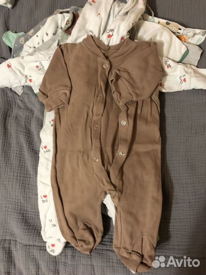 Пакет вещей для малыша 56-68