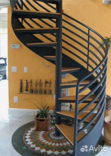 Лестницы на металлокаркасе