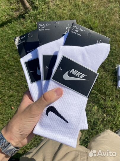 Носки найк высокие