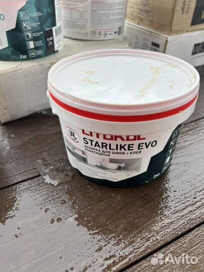 Эпоксидная затирка litokol