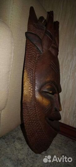 Африканская маска из дерева(Сенегал)