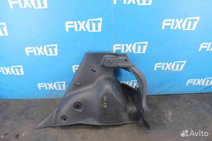 Обшивка багажника Toyota Vitz (Тойота Витс) XP10 6