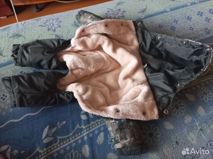 Зимний комбинезон для маленькой собаки