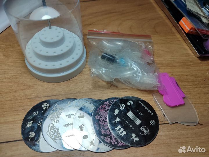 Гель лаки новые и бу, ножницы, твизер