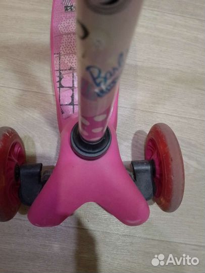 Самокат детский трехколесный бу