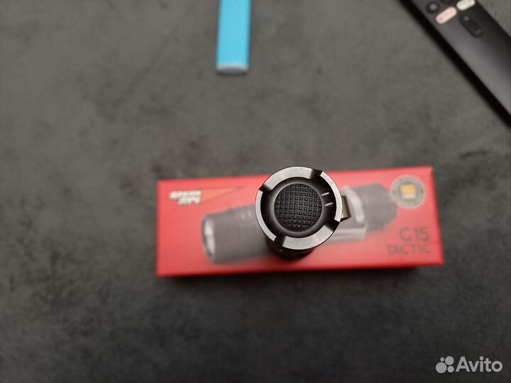 Фонарь яркий луч G15 Tactic Nichia 219D max 900 лм