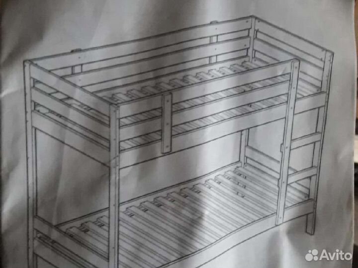 Двухъярусная кровать IKEA