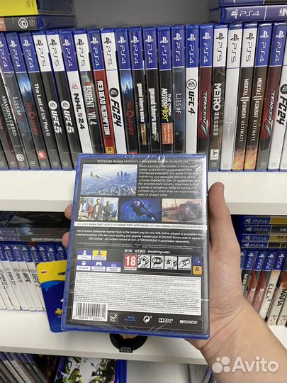 Gta 5 ps4 (Новый диск)