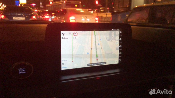 Установка Яндекс Навигатор Mazda 3, 6, CX-5, CX-9