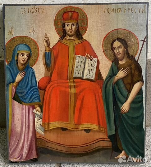 Икона Седмица (Спаситель на Троне)