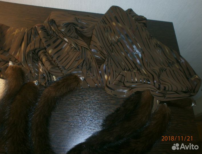 Шарф с норкой