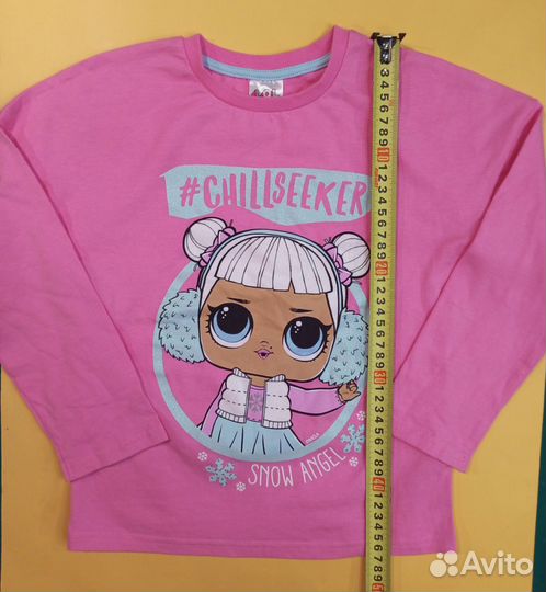 Лонгслив новый 116-122