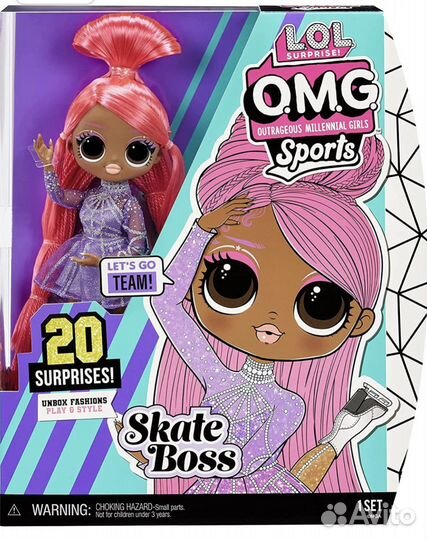 Кукла LOL OMG Skate Boss оригинал лол